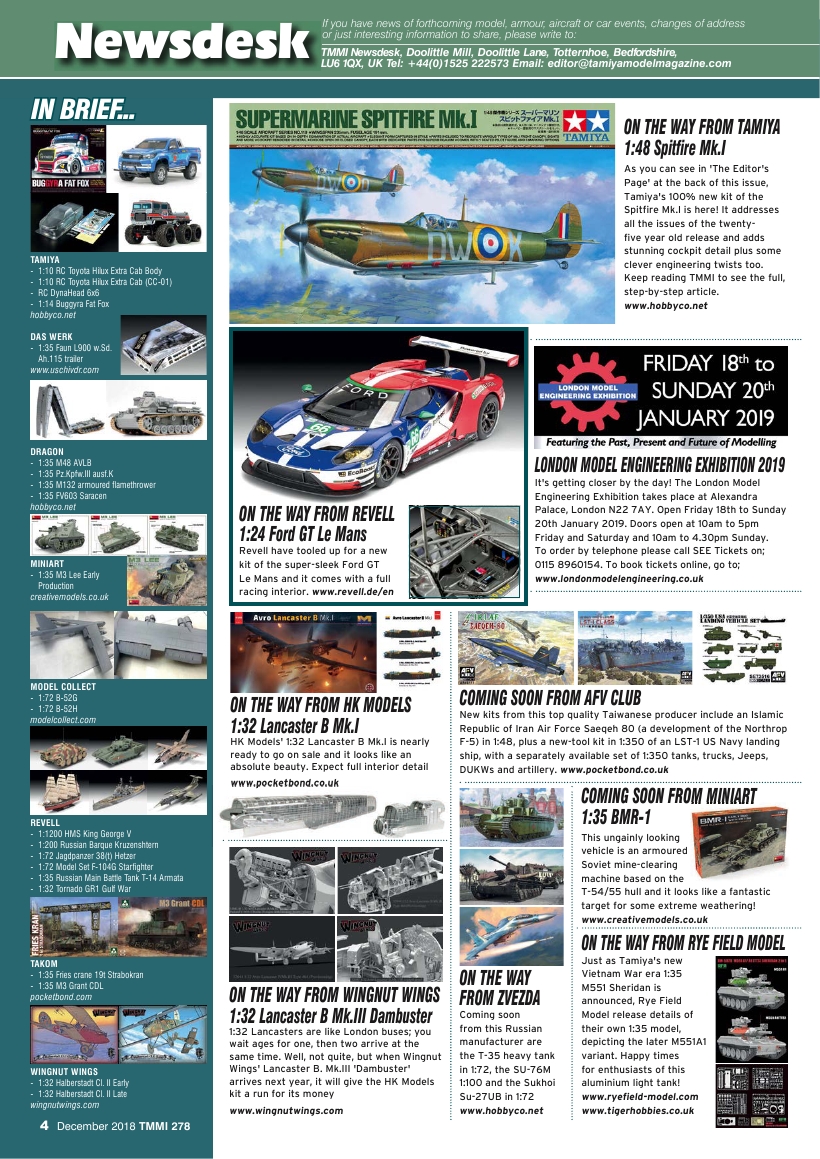 Tamiya Model Magazine 278 (2018-12)